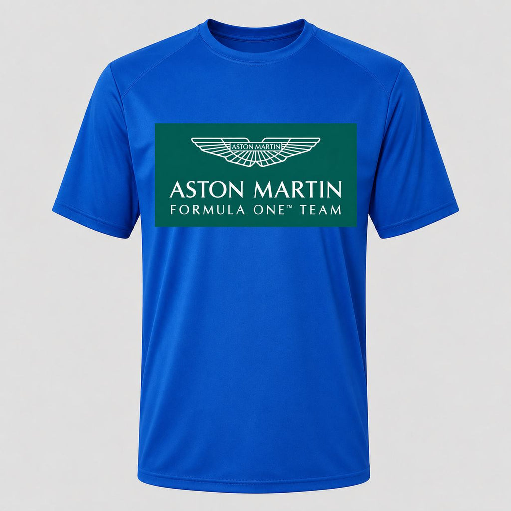 Men's Aston Martin Formula One Team Performance T-Shirt - Royal Blue