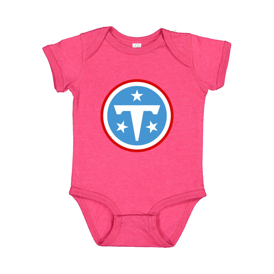 Tennessee Titans Baby Romper Onesie - Pink