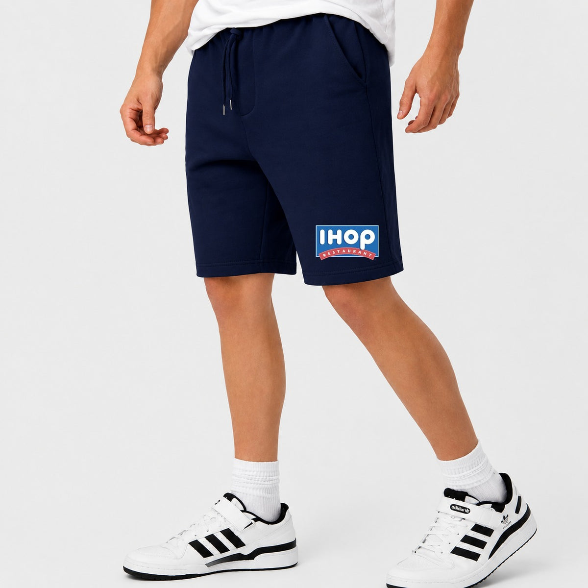 Men's IHOP Cotton Shorts - Navy