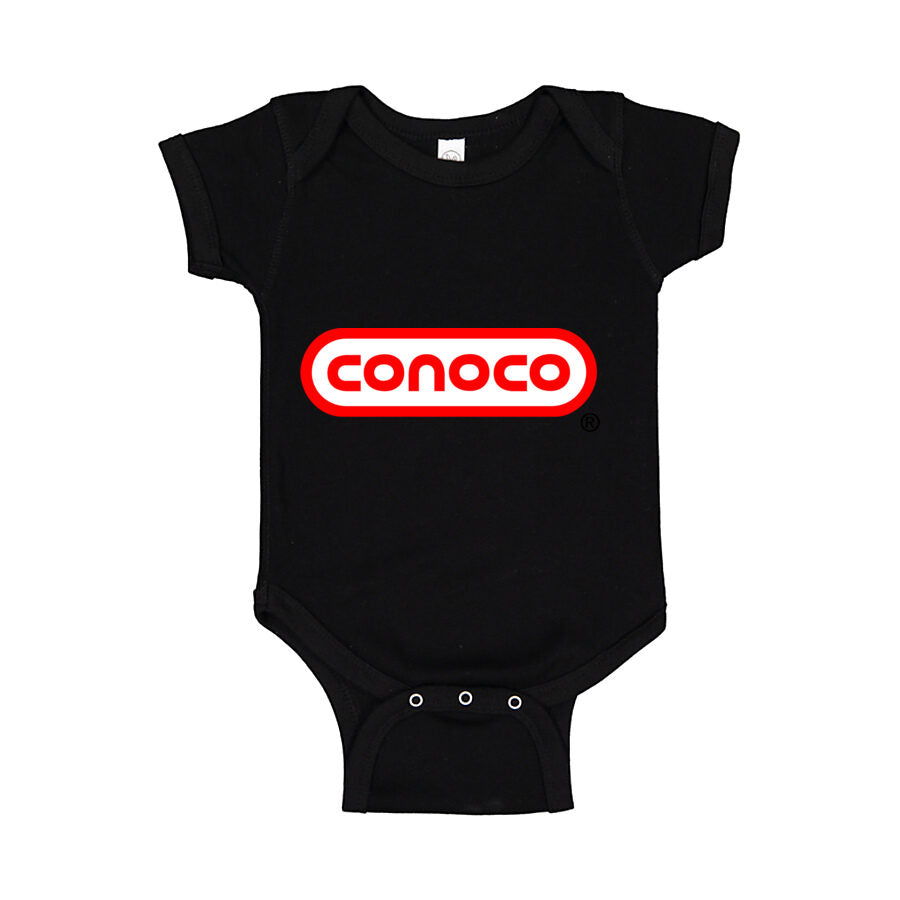 Conoco Baby Romper Onesie - Black