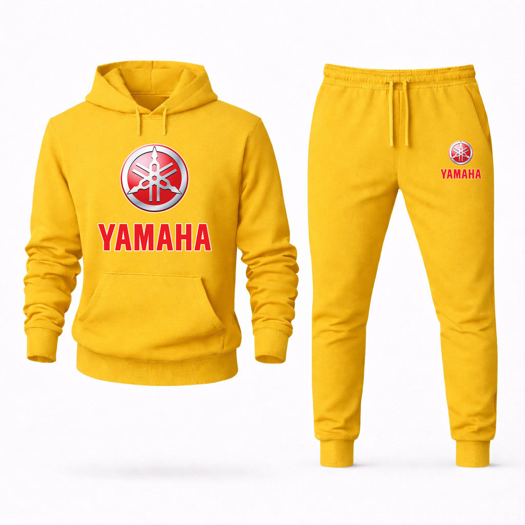 Yamaha Hoodie and Joggers Set - Yellow