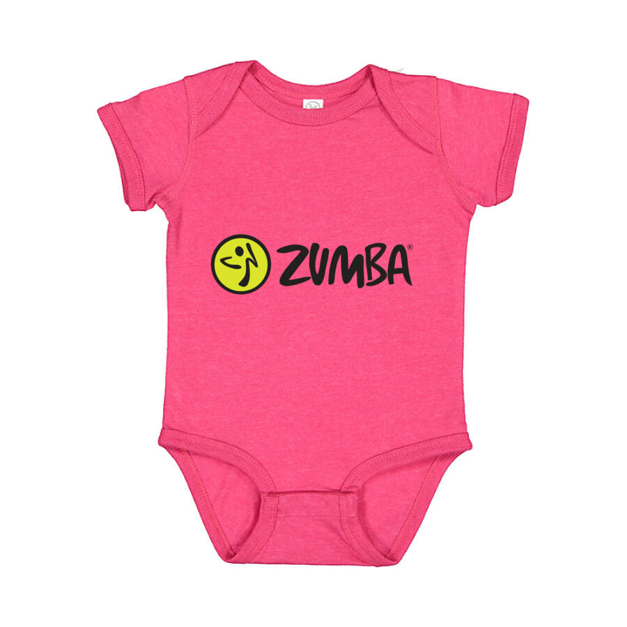 Zumba Fitness Baby Romper Onesie - Pink
