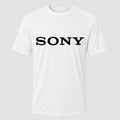 Men's Sony Black Performance T-Shirt - White