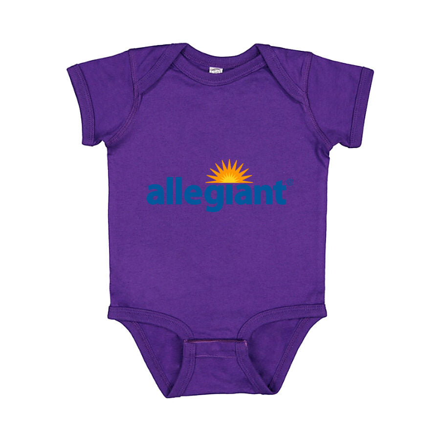 Allegiant Air Baby Romper Onesie - Purple