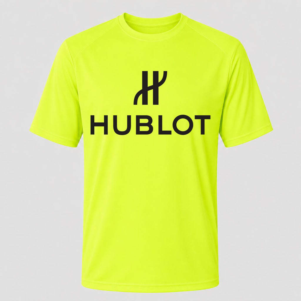 Men's Hublot Performance T-Shirt - Safety Green