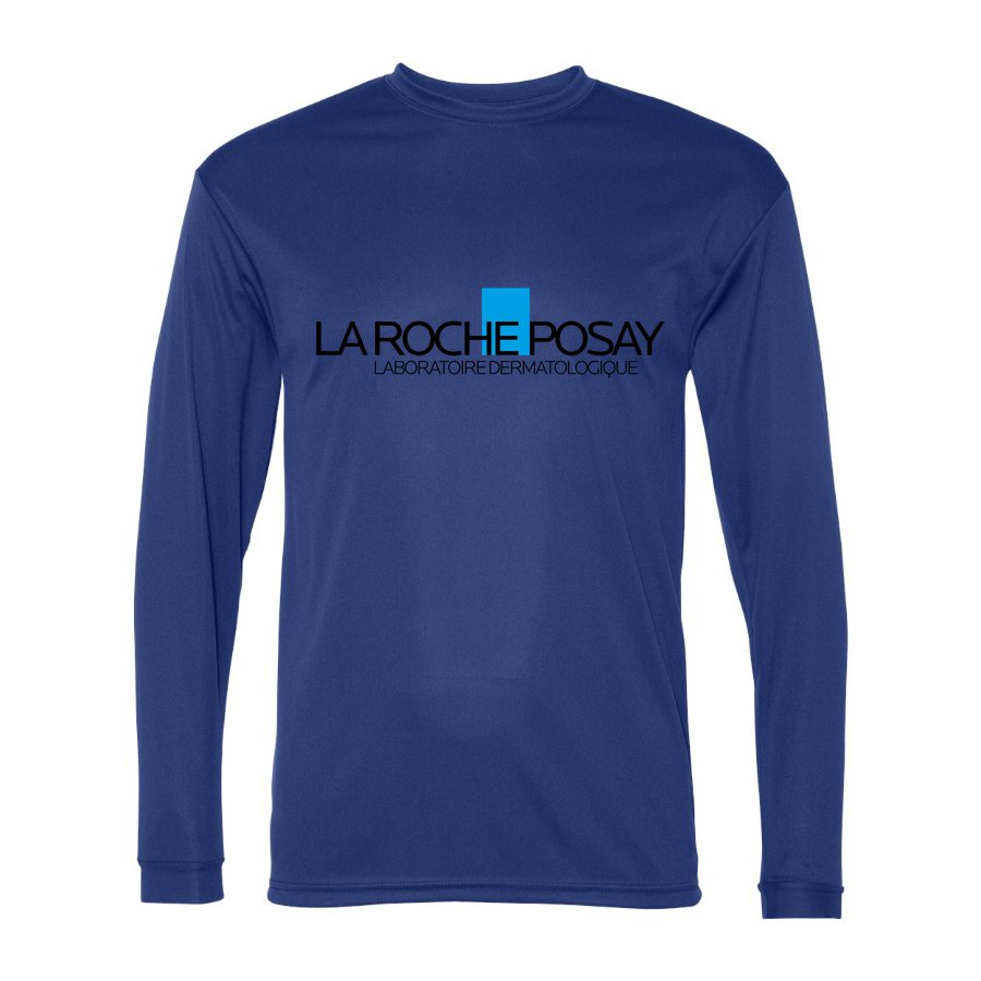 Men's La Roche Posay Polyester Long Sleeve T-Shirt - Royal Blue