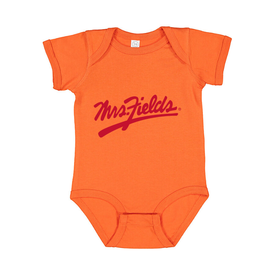 Mrs. Fields Baby Romper Onesie - Orange