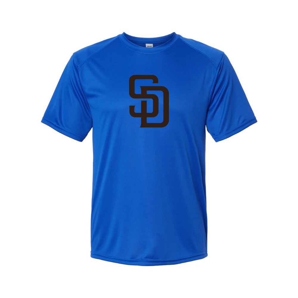San Diego Padres Polyester T-Shirt - Royal Blue