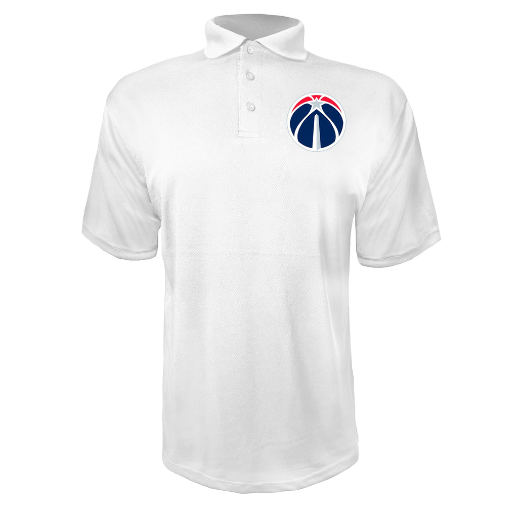 Washington Wizards White polyester polo