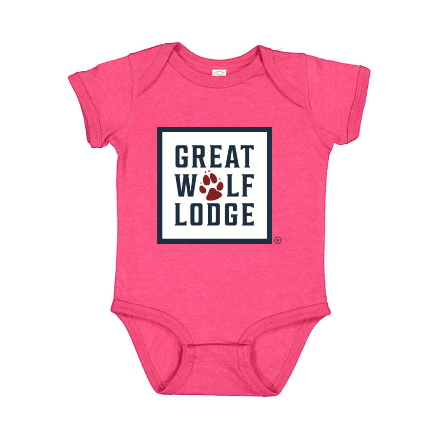 Great Wolf Lodge Baby Romper Onesie - Pink