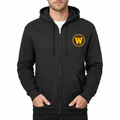 Men's Western Michigan Broncos Zipper Hoodie - Black