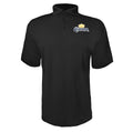 Corona men's polyester polo in Black