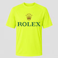 Men's Rolex Performance T-Shirt - Safety Green