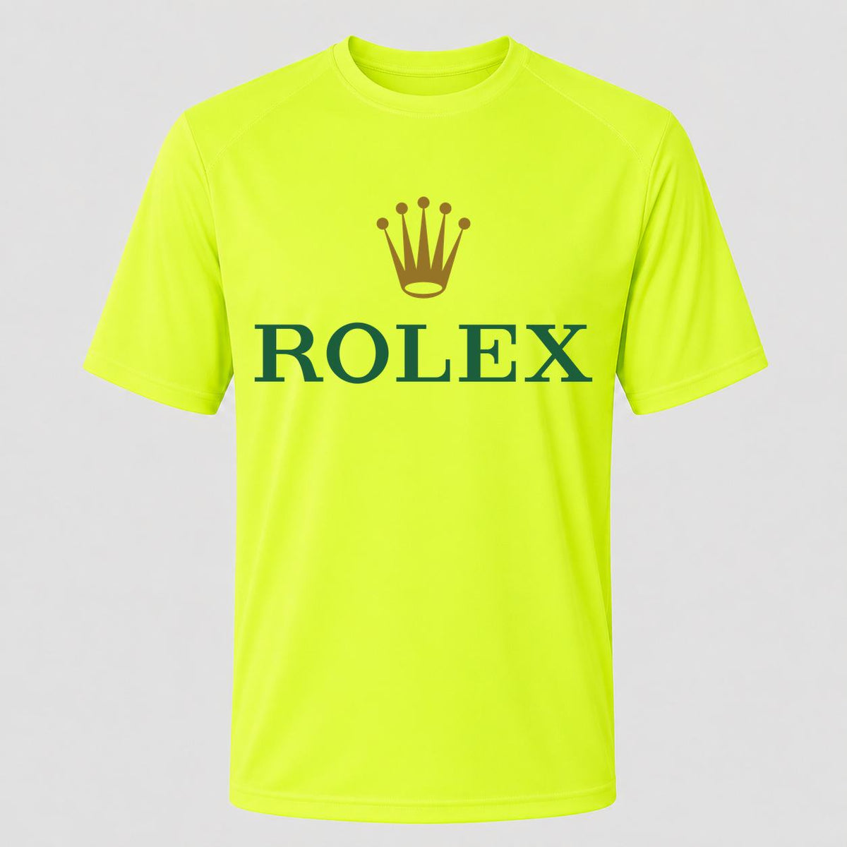 Men's Rolex Performance T-Shirt - Safety Green