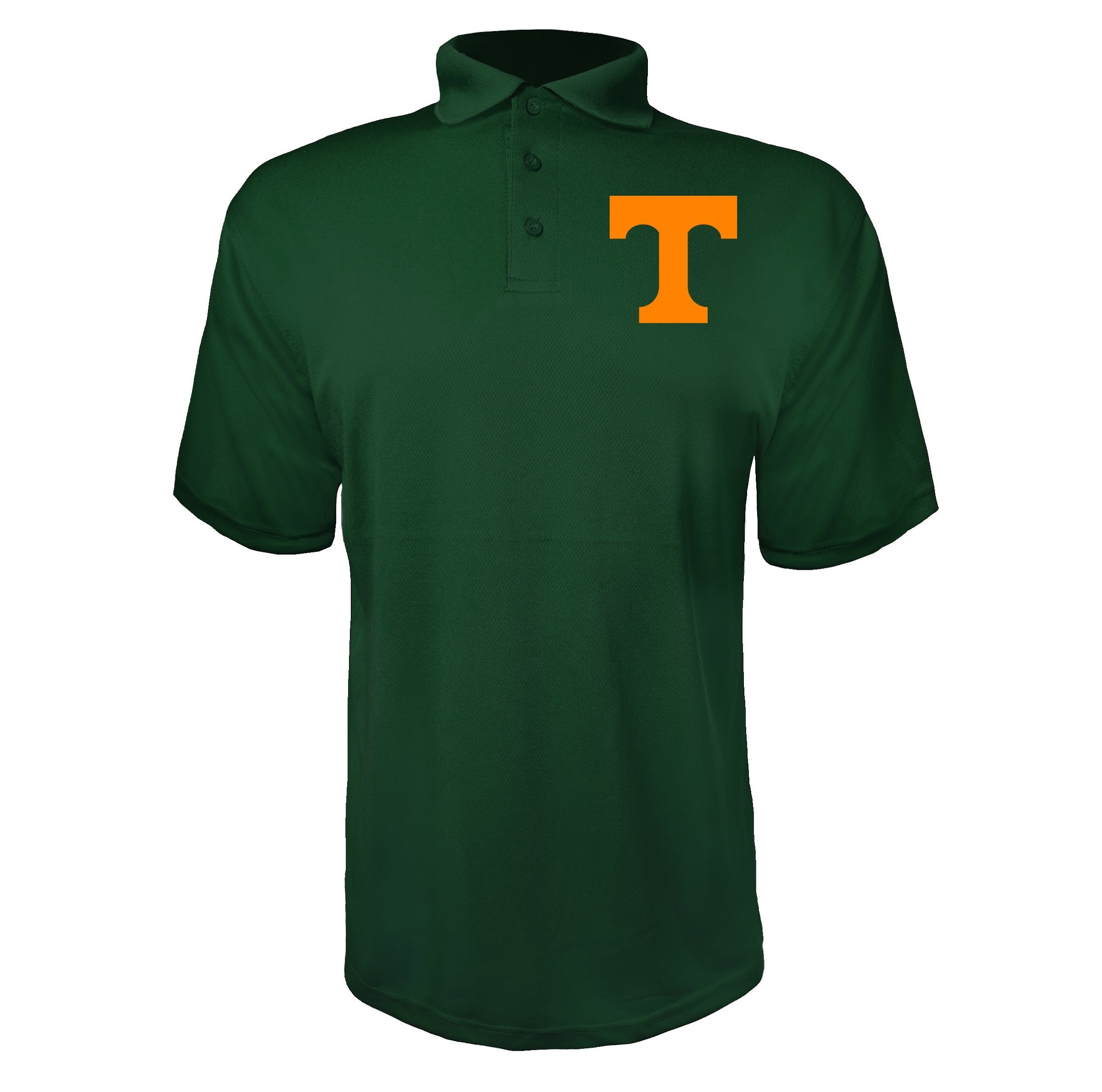 Tennessee Volunteers Green polyester polo