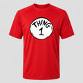 Men's Dr. Seuss Thing 1 Performance T-Shirt - Red