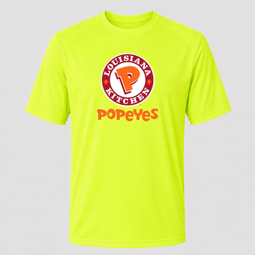 Men's Popeyes Louisiana Kitchen Performance T-Shirt - Safety Green