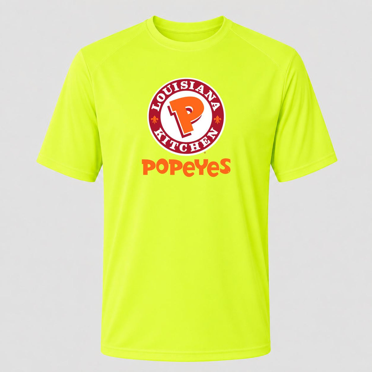 Men's Popeyes Louisiana Kitchen Performance T-Shirt - Safety Green