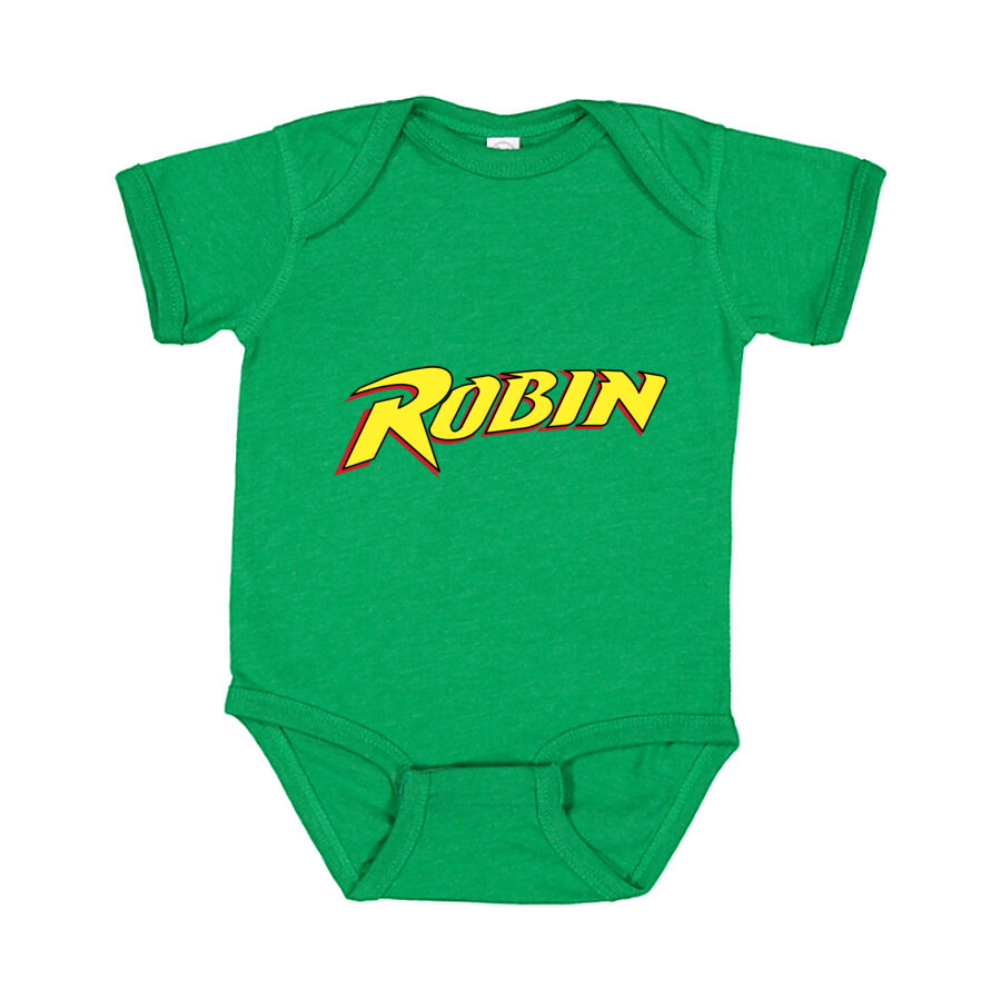 Robin Baby Romper Onesie - Green