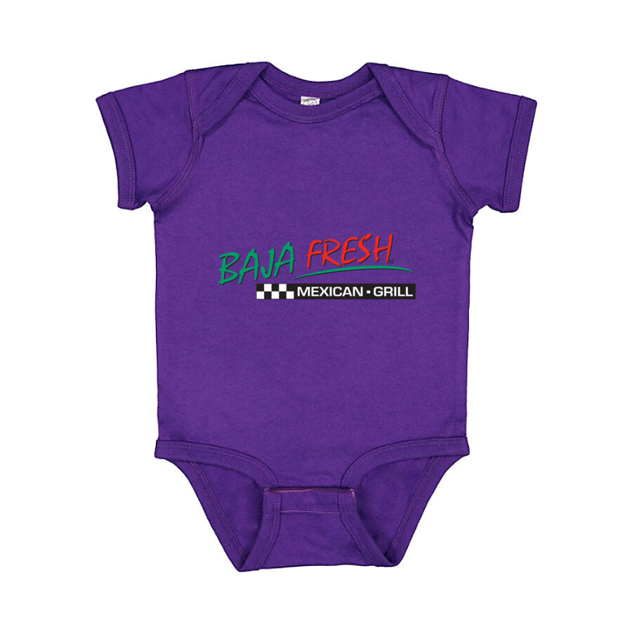 Baja Fresh Baby Romper Onesie - Purple