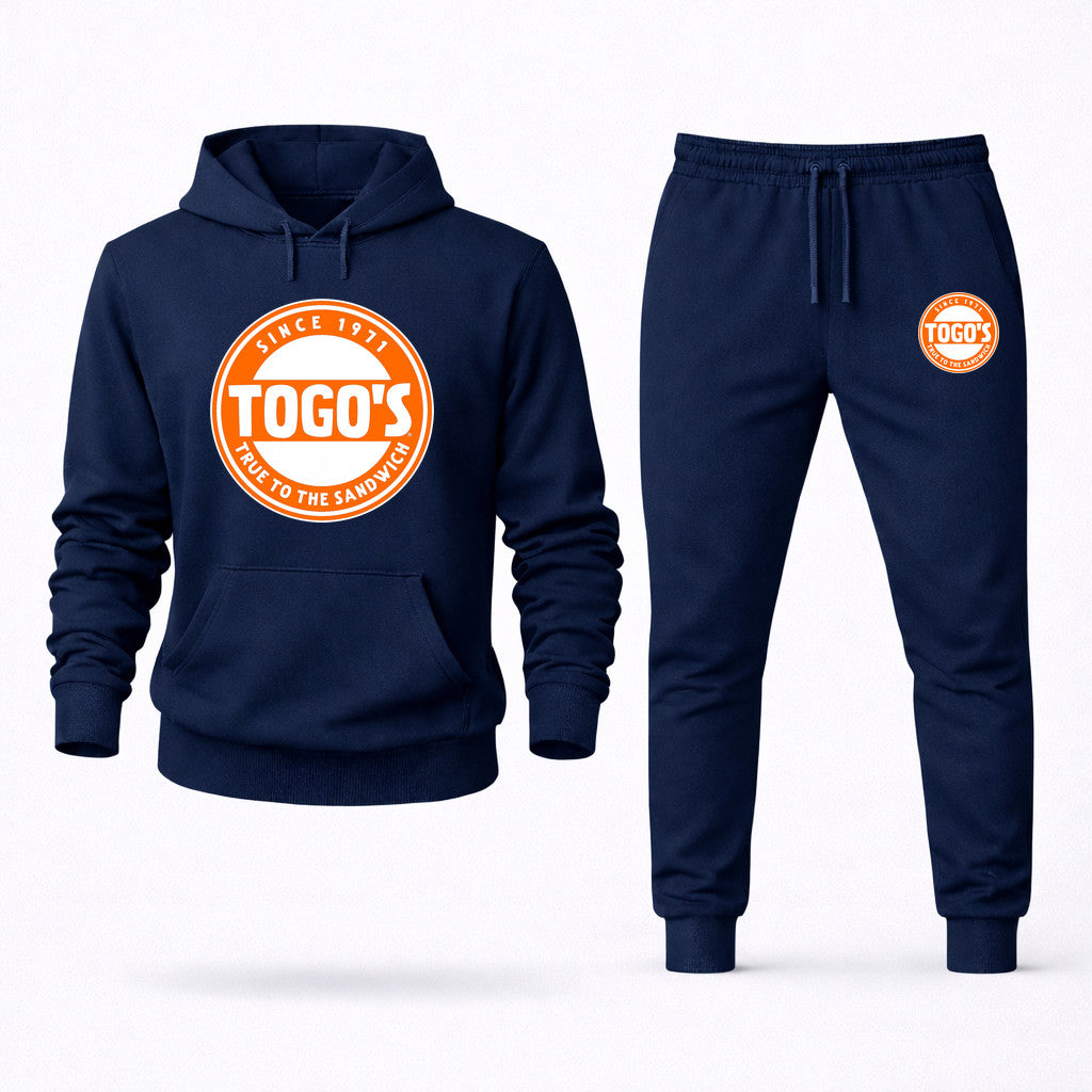 Togo's Hoodie and Joggers Set - Navy