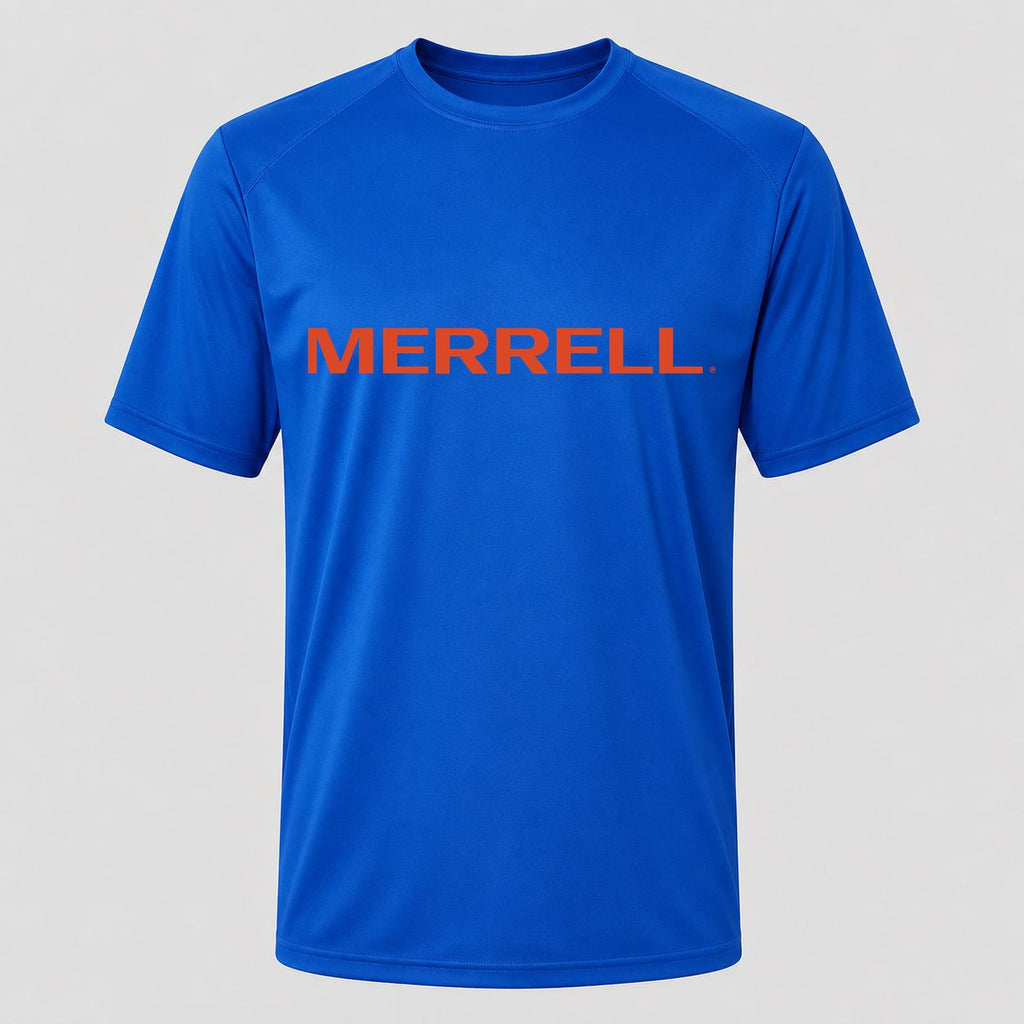 Men's Merrell Performance T-Shirt - Royal Blue