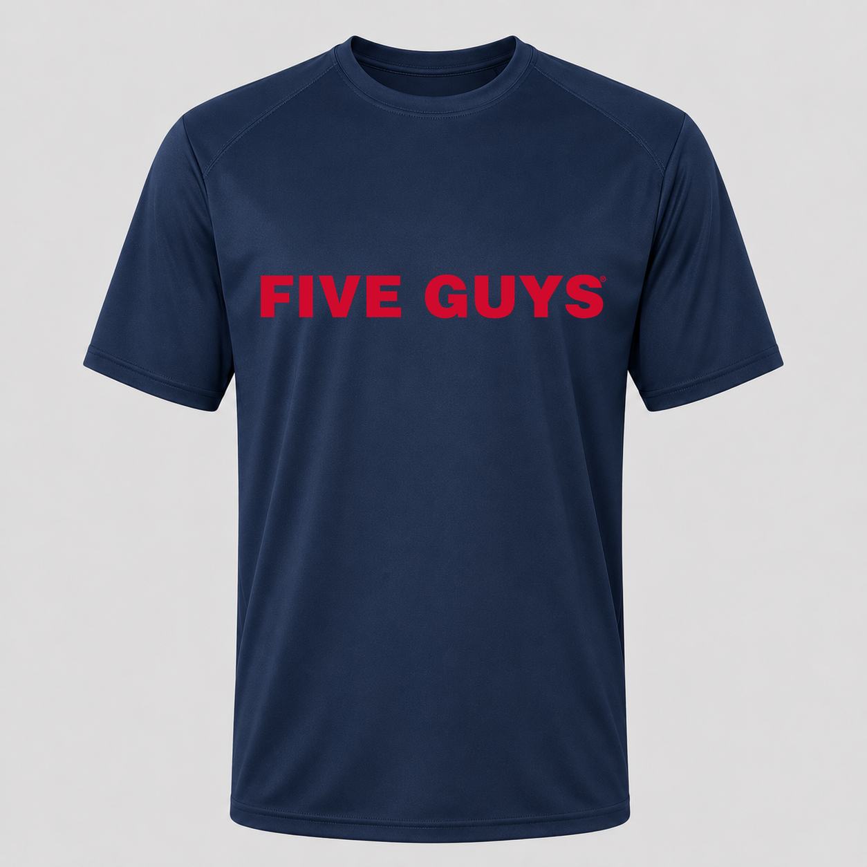 Men's Five Guys Performance T-Shirt - Navy