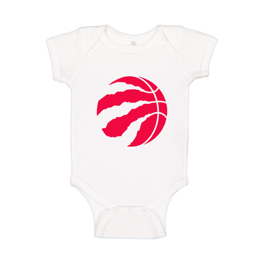 Toronto Raptors Baby Romper Onesie - White