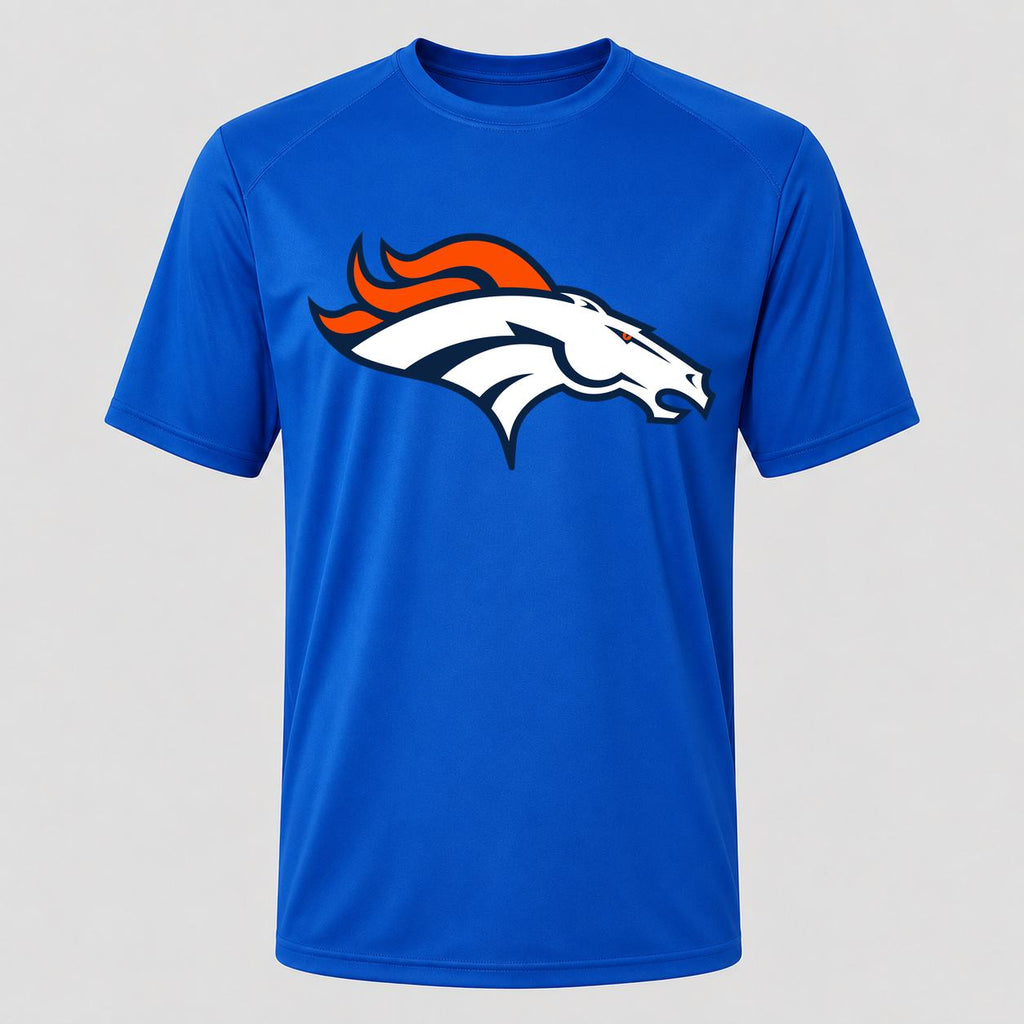 Men's Denver Broncos Performance T-Shirt - Royal Blue