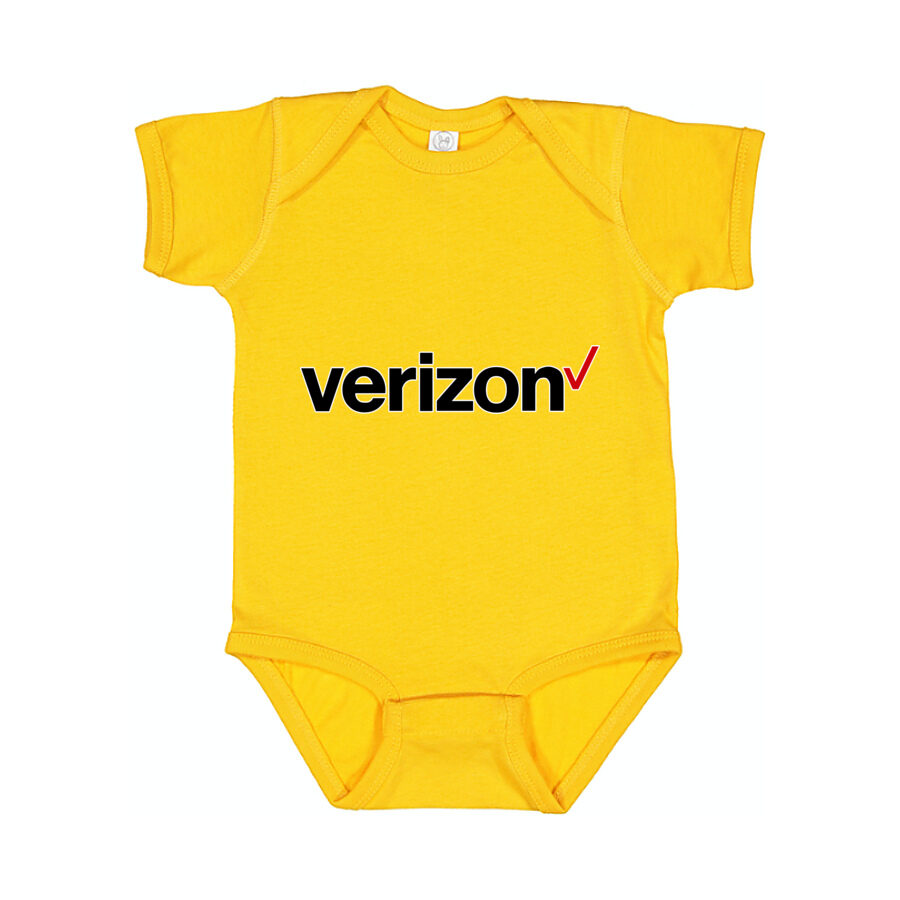 Verizon Baby Romper Onesie - Yellow