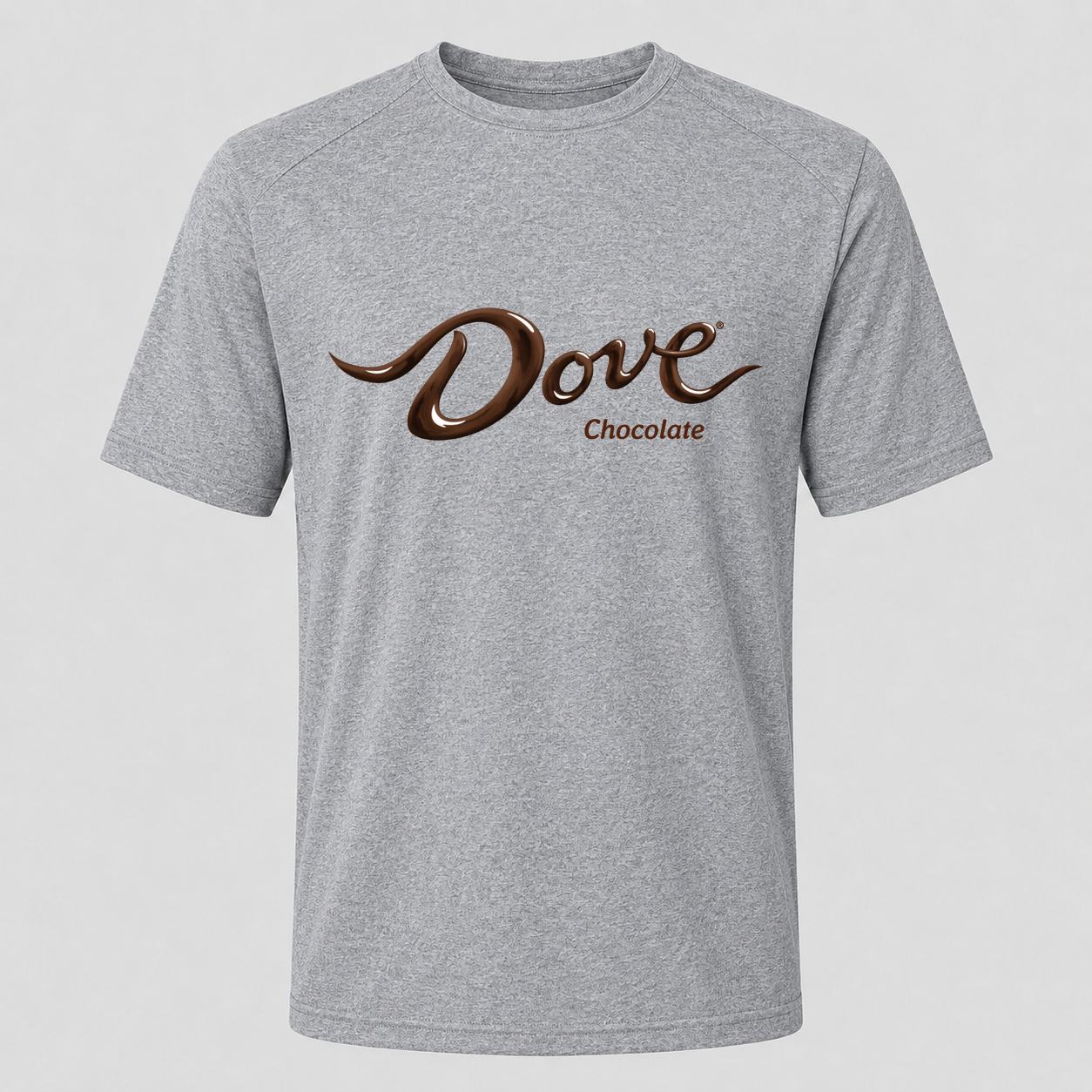 Men's Dove Chocolate Performance T-Shirt - Gray