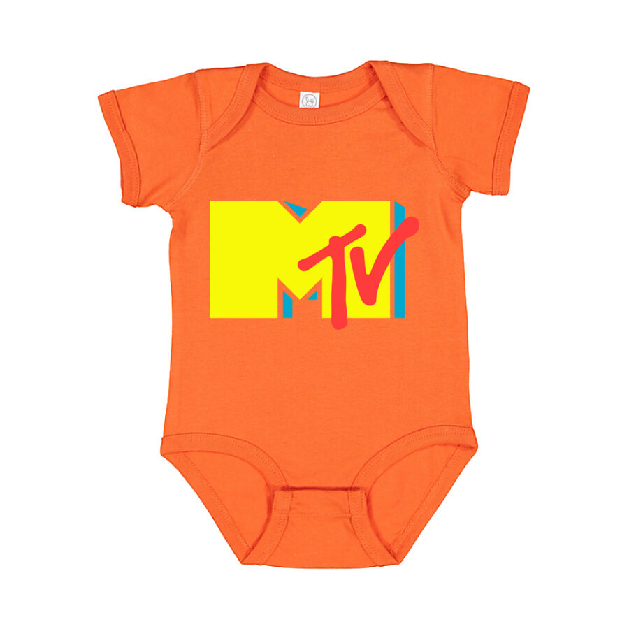 MTV Baby Romper Onesie - Orange