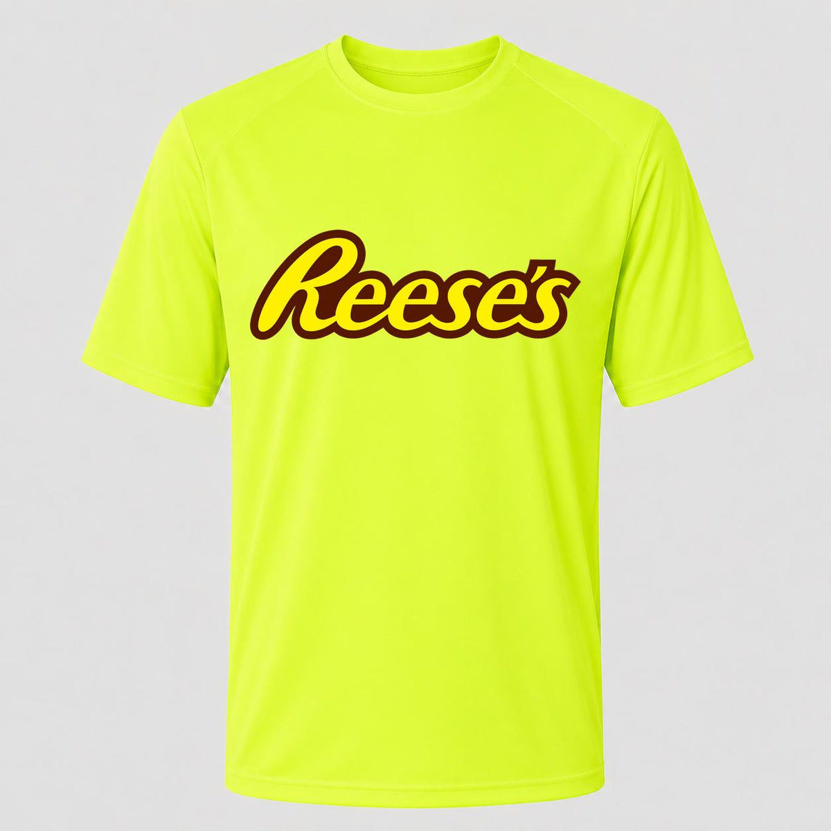 Men's Reese's Performance T-Shirt - Safety Green