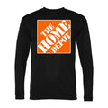 Men's The Home Depot Polyester Long Sleeve T-Shirt - Black