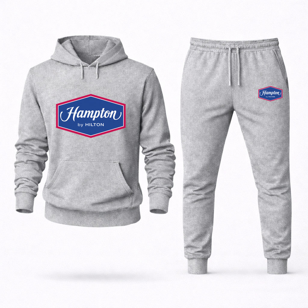 Hampton Hoodie and Joggers Set - Grey
