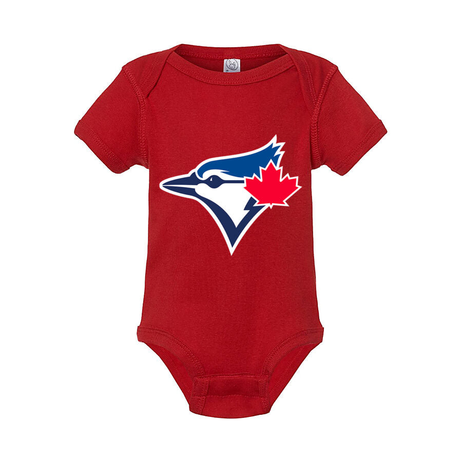 Toronto Blue Jays Baby Romper Onesie - Red