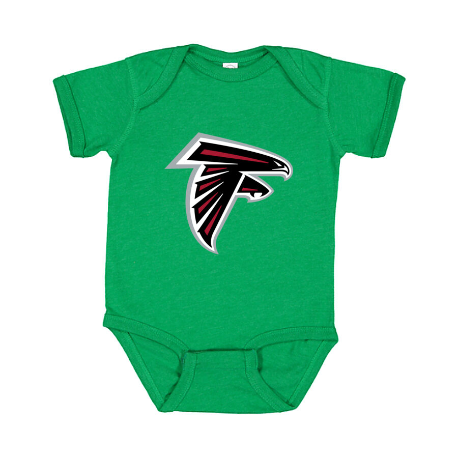 Atlanta Falcons Baby Romper Onesie - Green