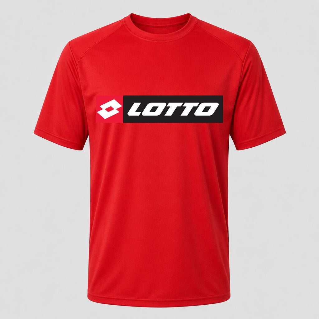 Men's Lotto Performance T-Shirt - Red