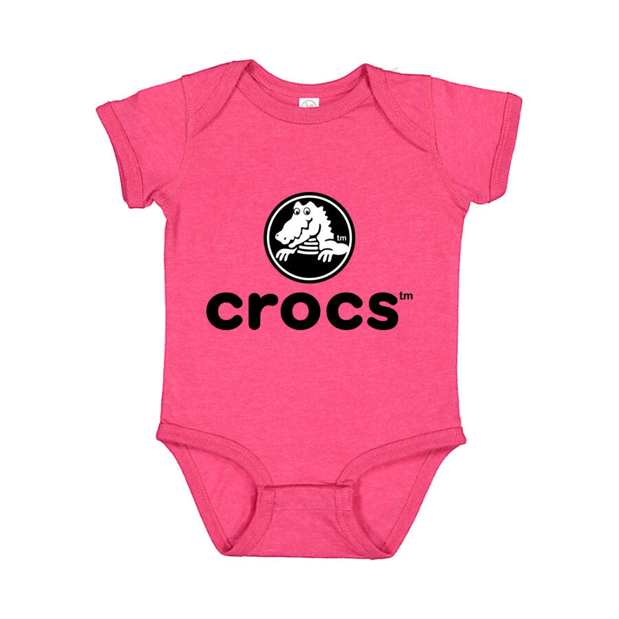 Crocs Baby Romper Onesie - Pink