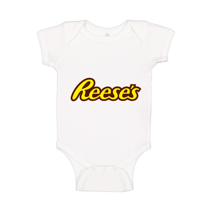 Reese's Baby Romper Onesie - White