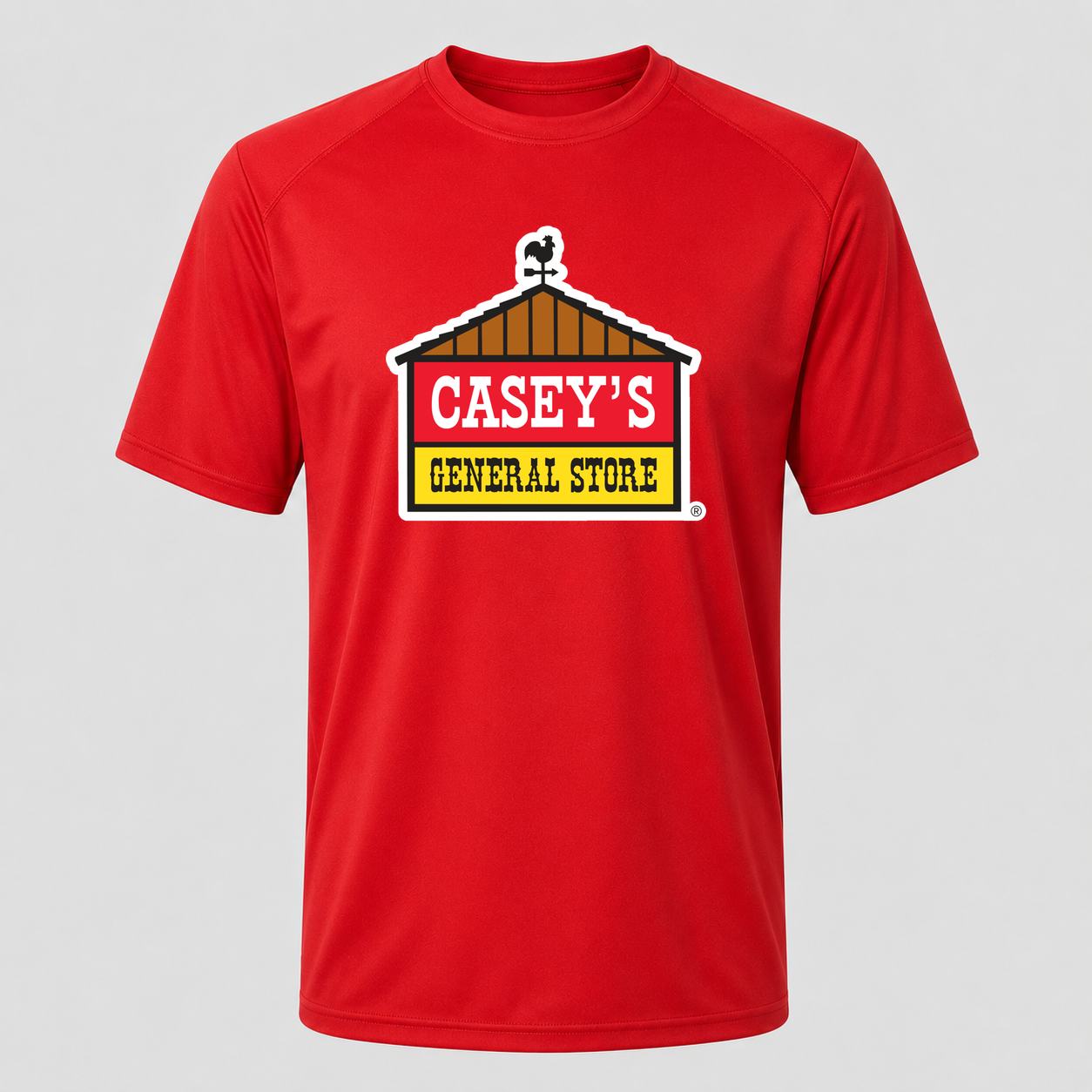 Men's Casey's General Stores Performance T-Shirt - Red