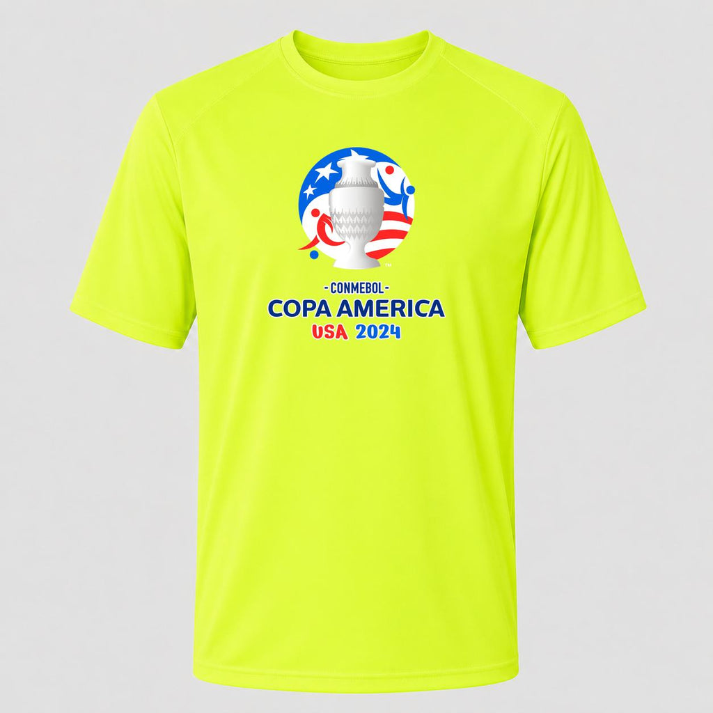 Men's Copa América 2024 Performance T-Shirt - Safety Green
