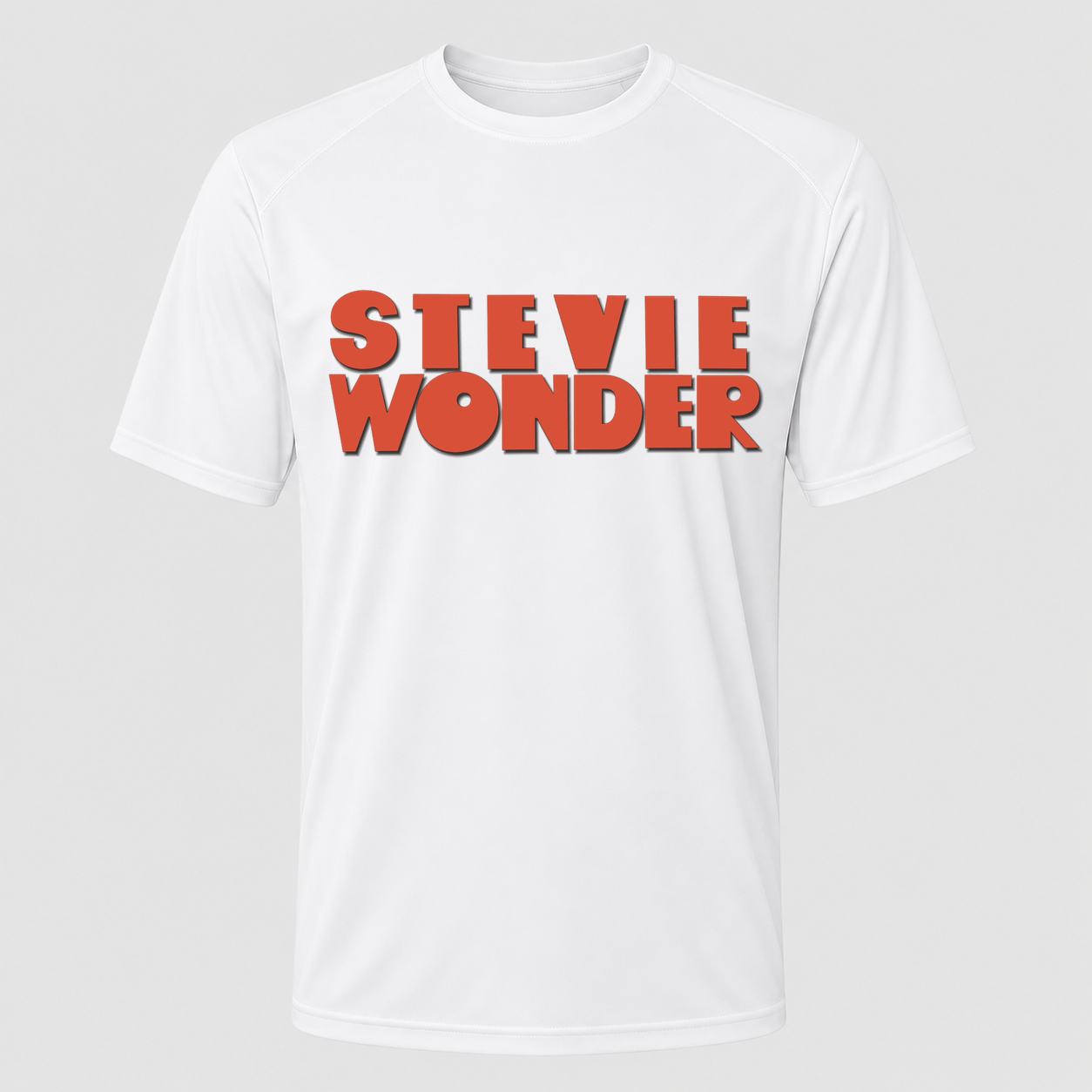 Men's Stevie Wonder Performance T-Shirt - White