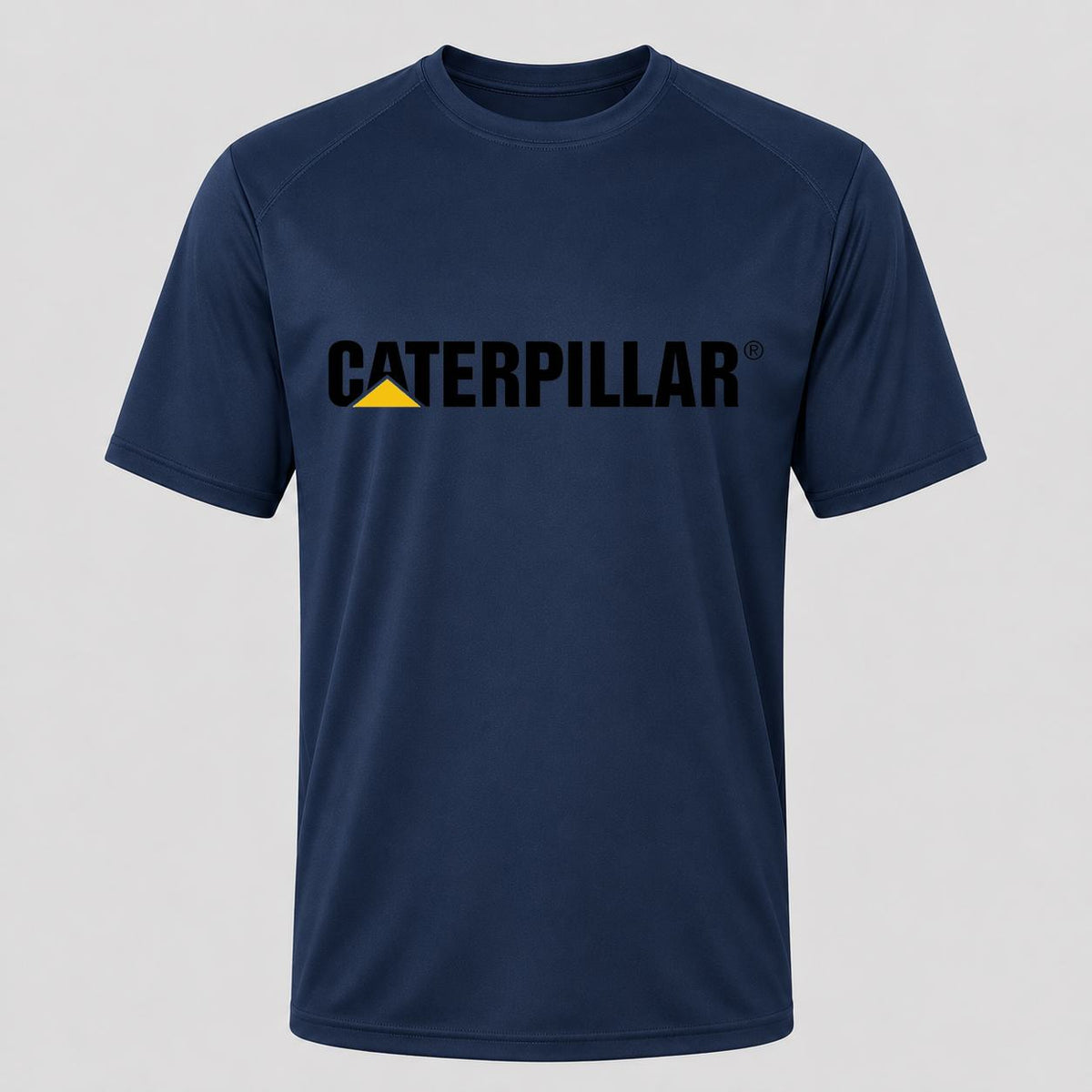 Men's Caterpillar Black Performance T-Shirt - Navy