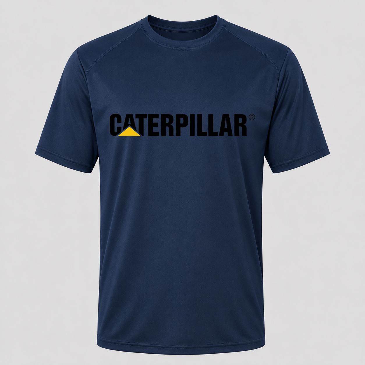 Men's Caterpillar Black Performance T-Shirt - Navy