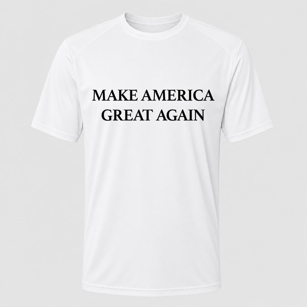 Men's Make America Great Again Performance T-Shirt - White