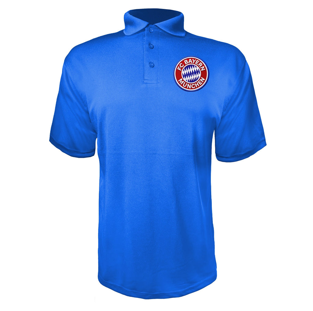 FC Bayern Munich Soccer Blue polyester polo