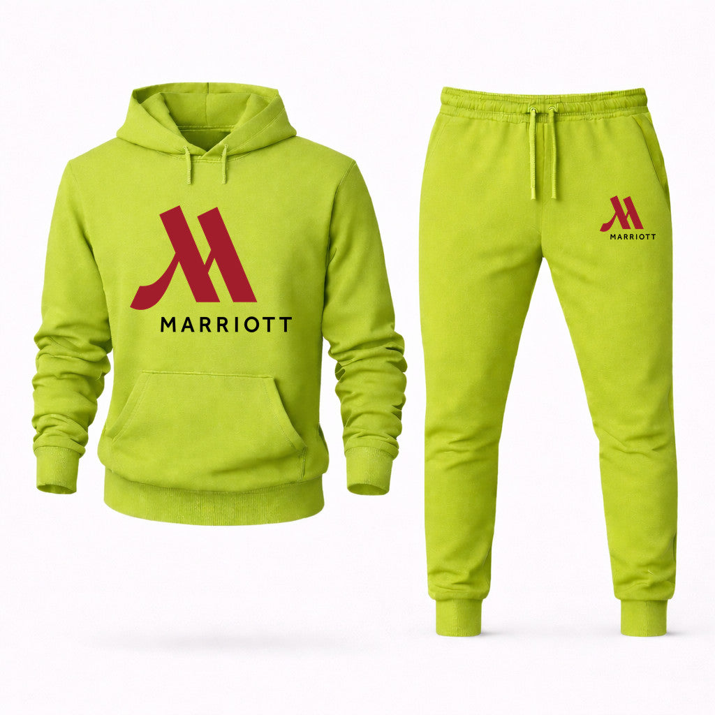 Marriott Hoodie and Joggers Set - Lime Green