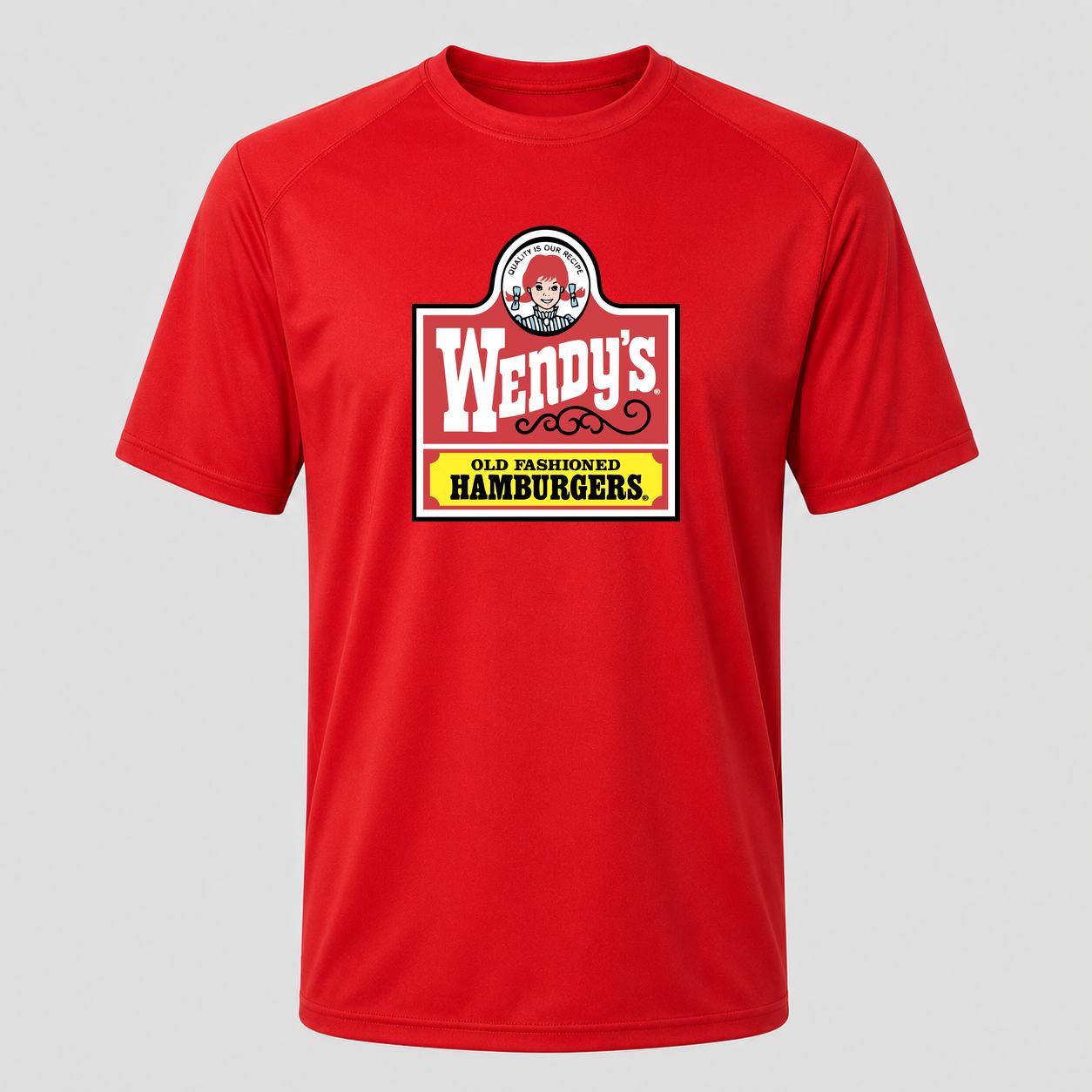 Men's Wendy's Performance T-Shirt - Red
