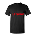 Men's Lenovo Cotton T-Shirt - Black